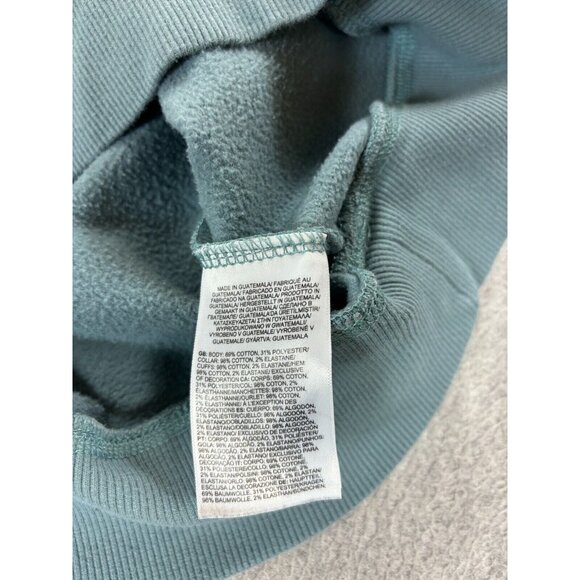 The North Face Cotton Blend Logo Crew Sweatshirt (Women's‎ X-Small) Blue - Picture 11 of 12